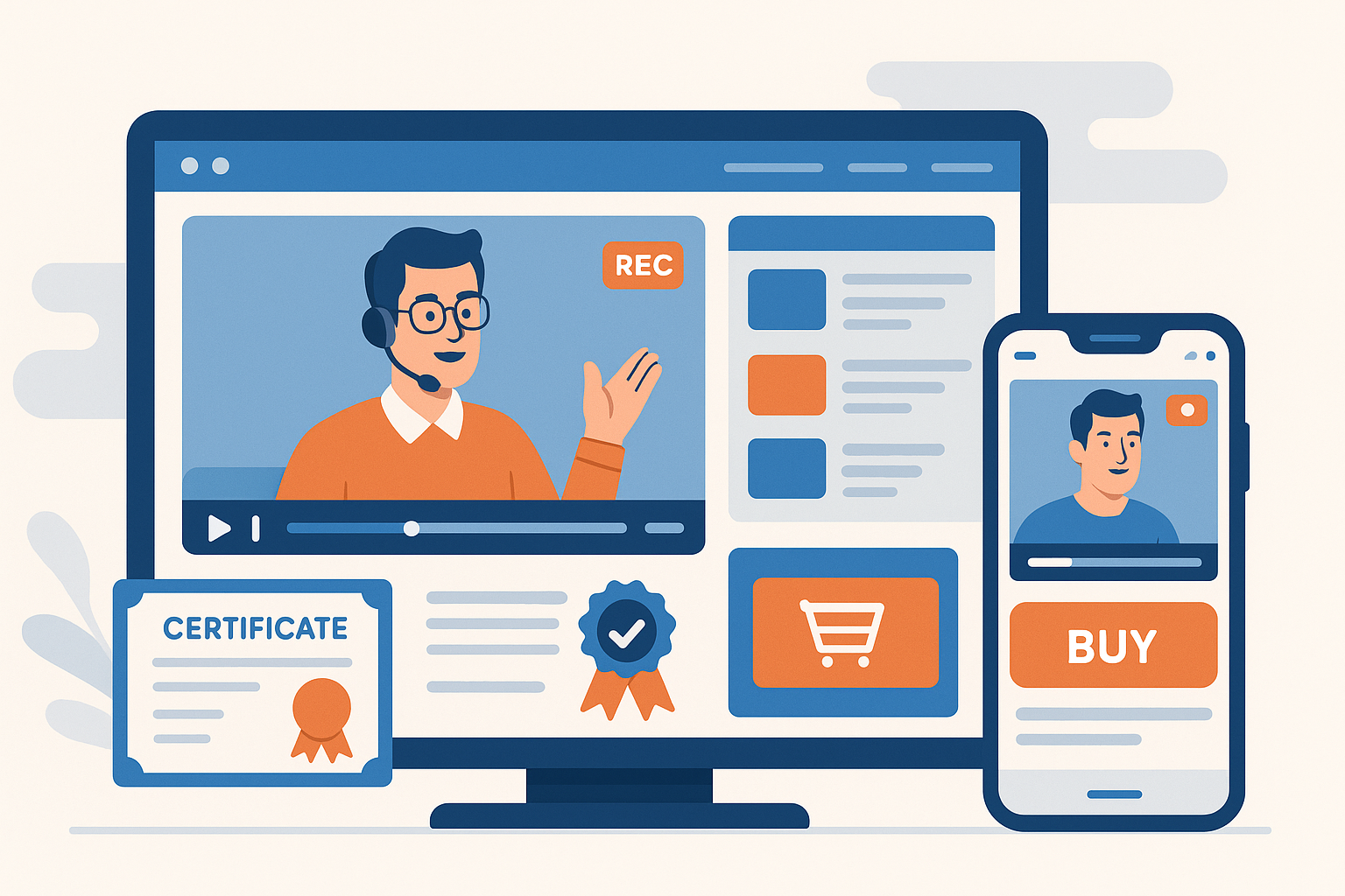 Онлайн-курсы и вебинары